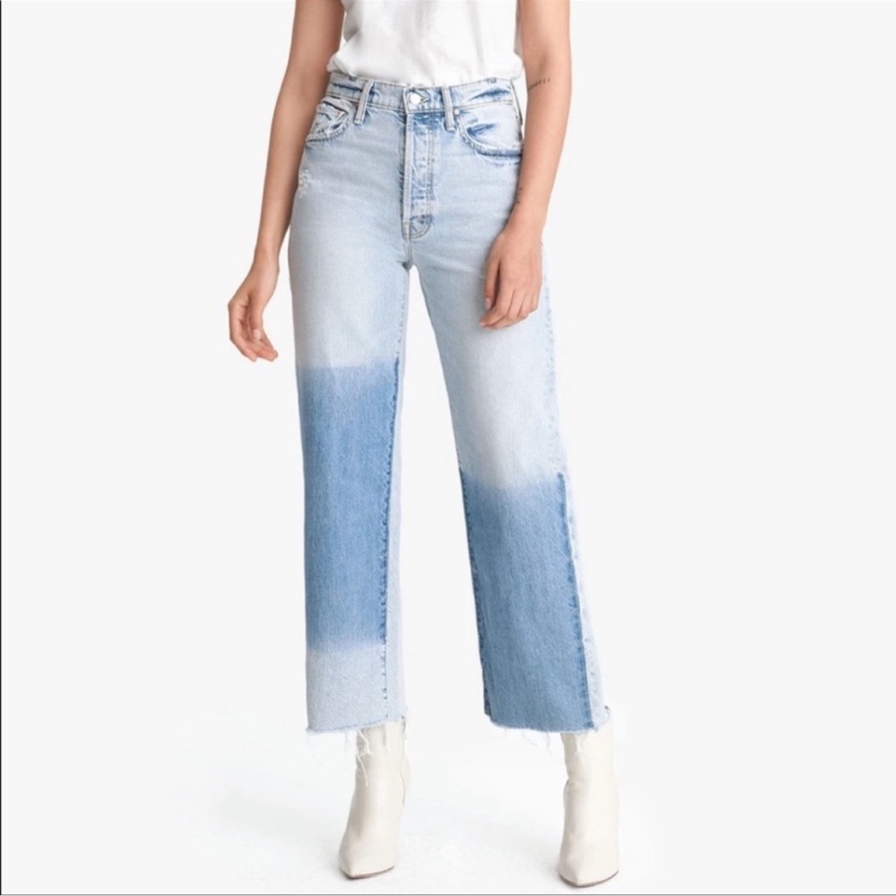 MOTHER Superior- Two-Tone Jeans
